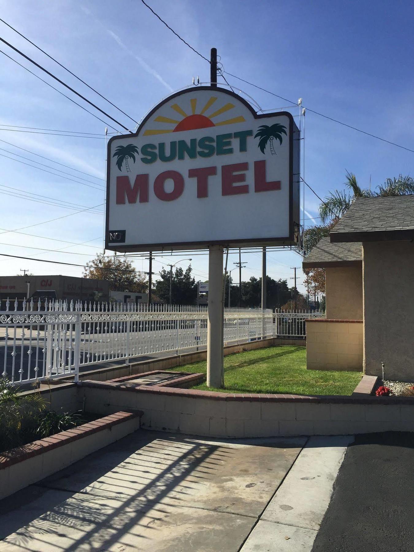 Sunset Motel Pomona Exterior foto